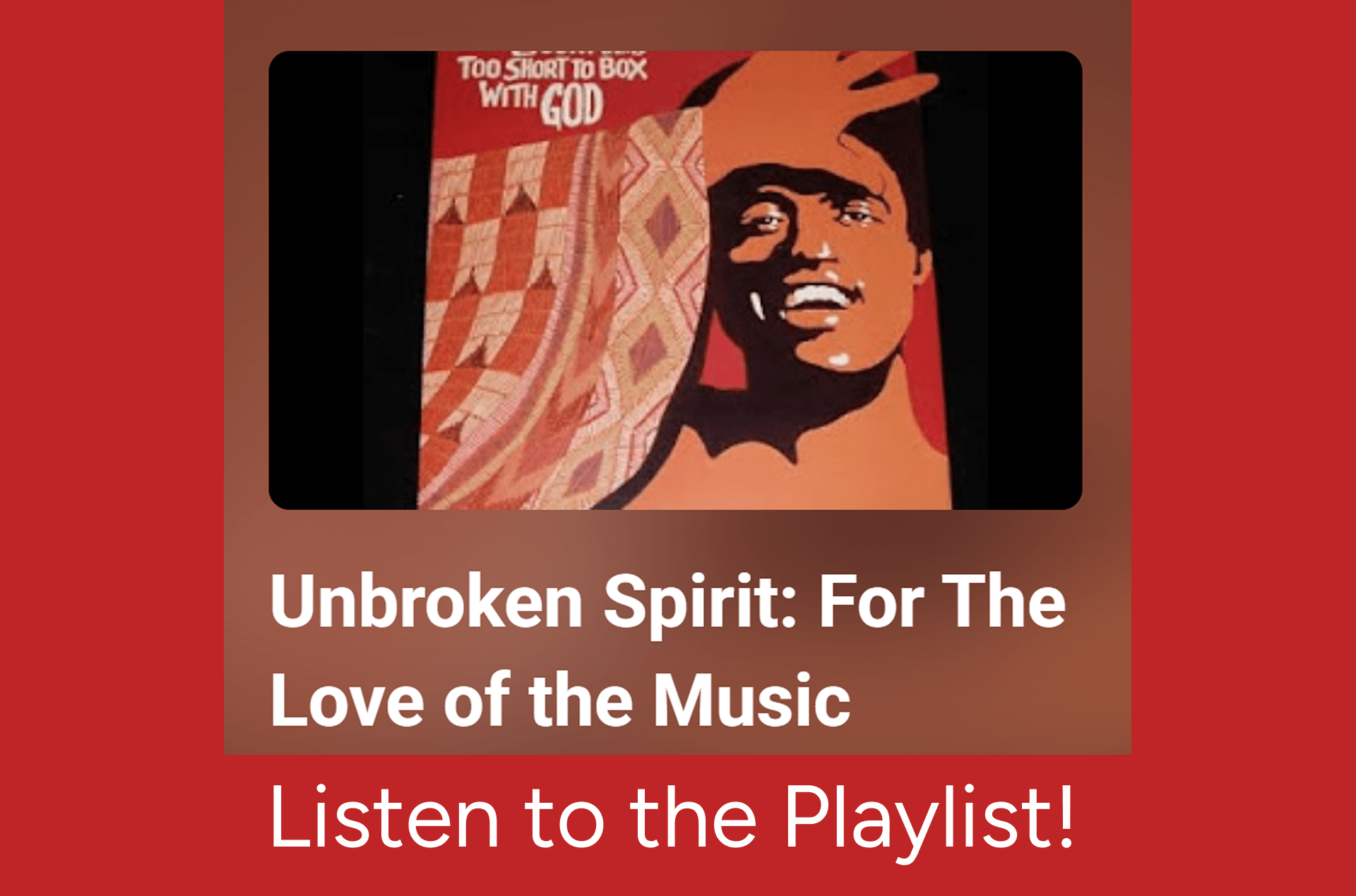 Unbroken Spirit Playlist