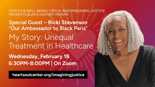 IJ and Health and Well-Being present Ricki Stevenson