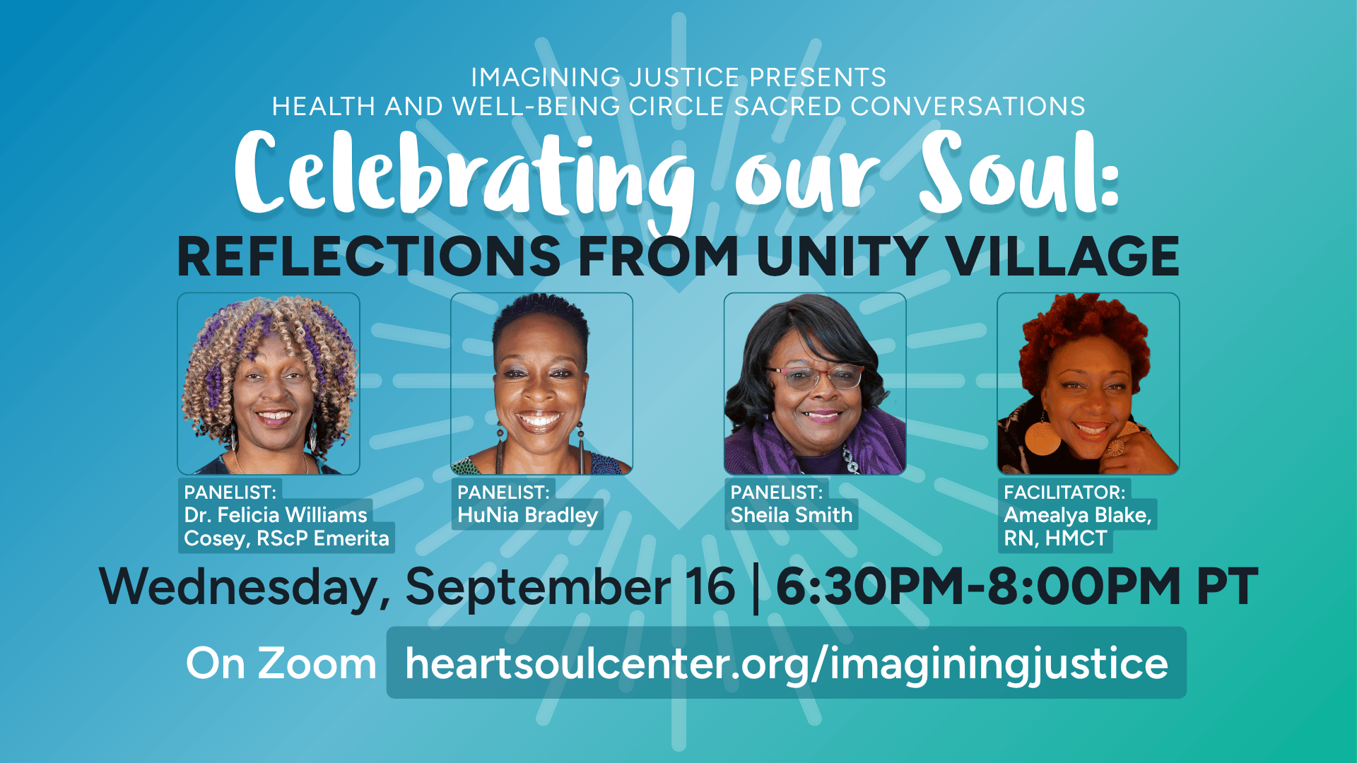 09162026 IJ Celebrating Our Soul 09162026 Celebrating Our Soul: Reflections on Unity Village