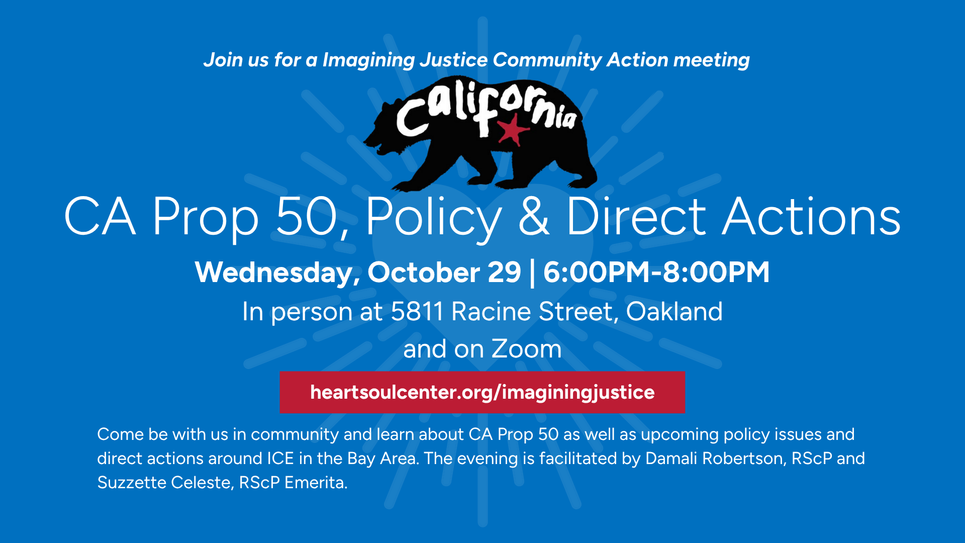 10.29.2025 IJ 10292025 CA Prop 50, Policy & Direct Actions
